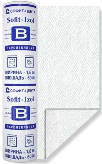 Пленка Sofit-izol В (пароизоляция) 1,6м 60 кв.м.